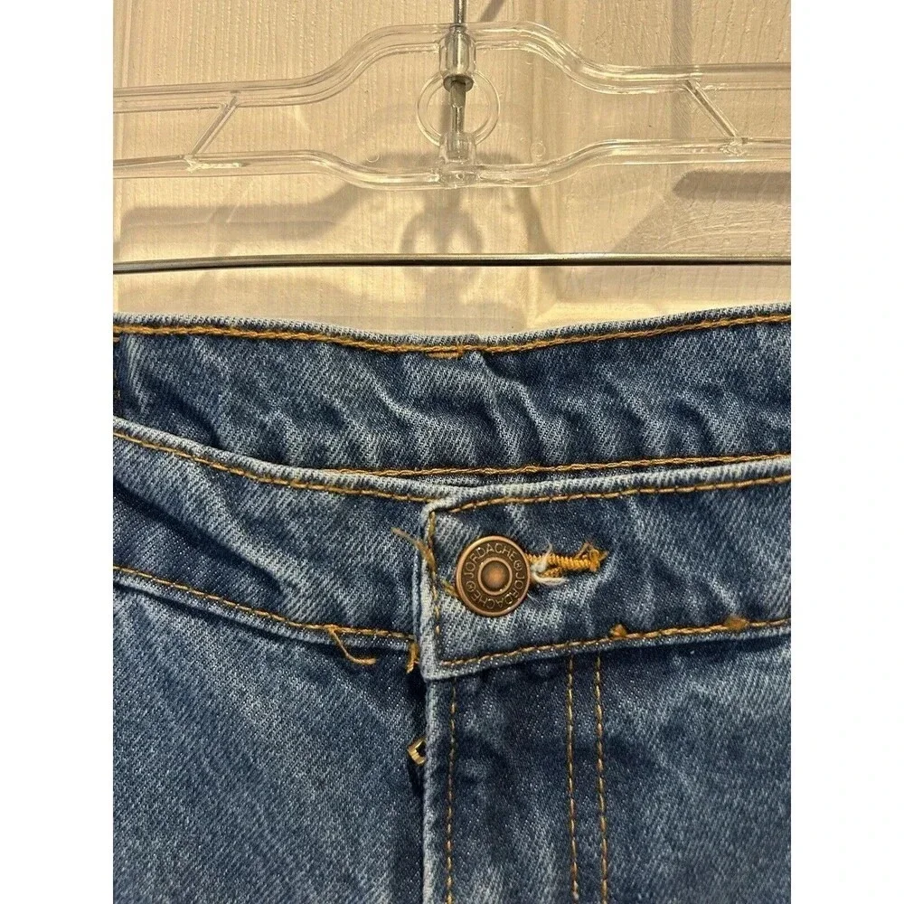 Jordache Womens Vintage High Rise Tapered Leg Jeans Medium Wash Blue‎ Size 17/18